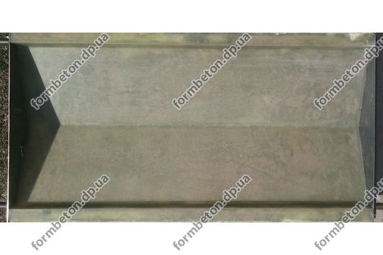 Формы крышек на забор парапет 55-100 см