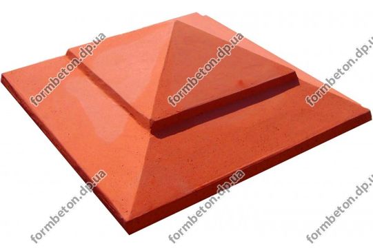 Форма крышки колпак Пирамида 1