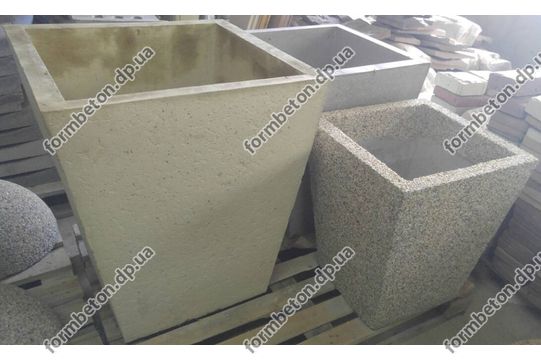 Формы для производства уличных бетонных Кашпо №2